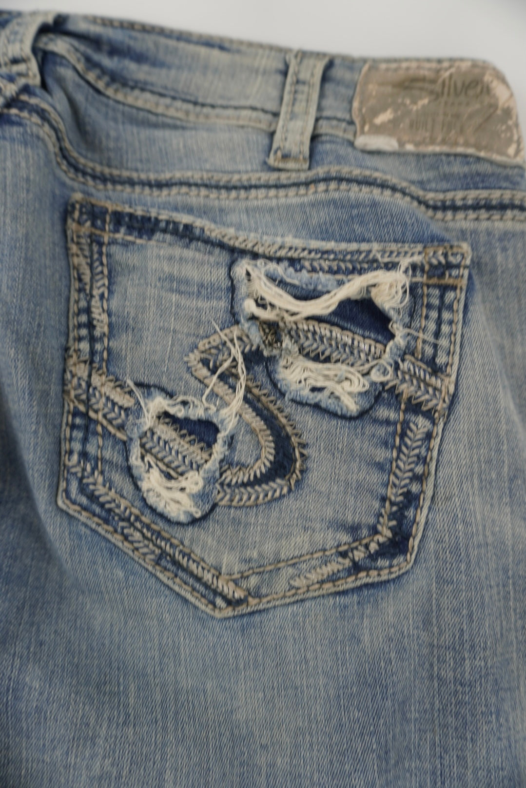 silver Jeans co flared pants