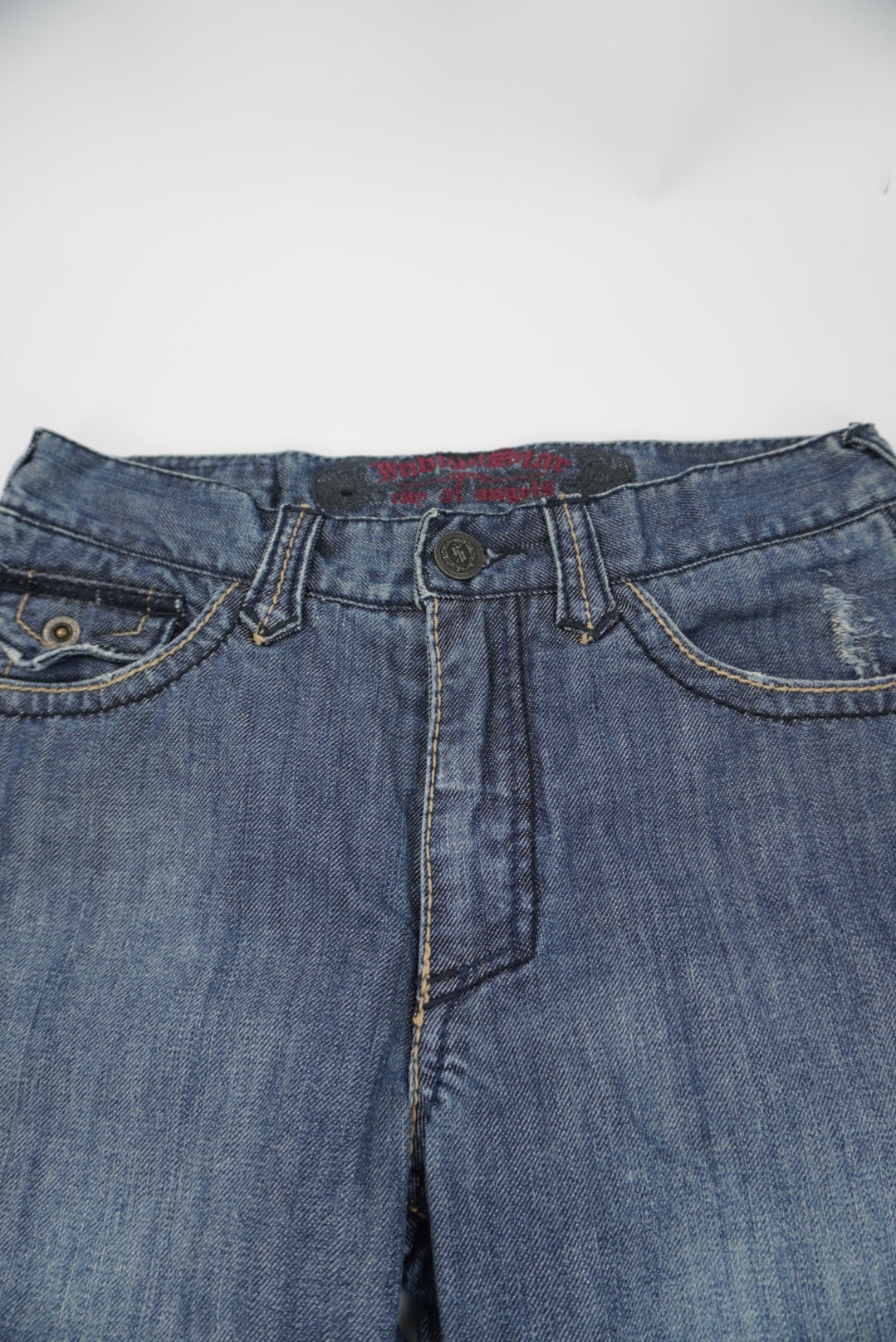 Indigo star flared Pants