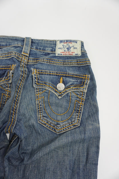 True Religion High rise straight Pants