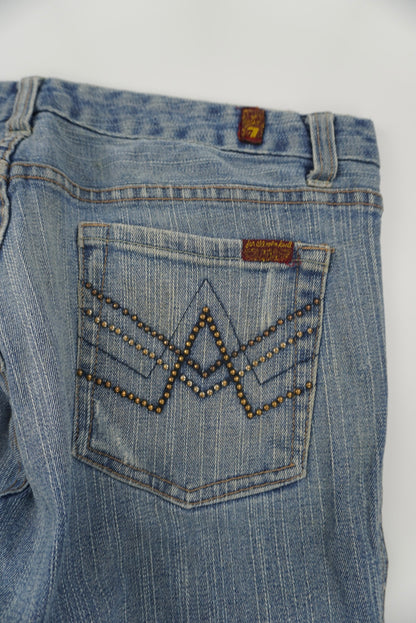 7 for all mankind flared pants