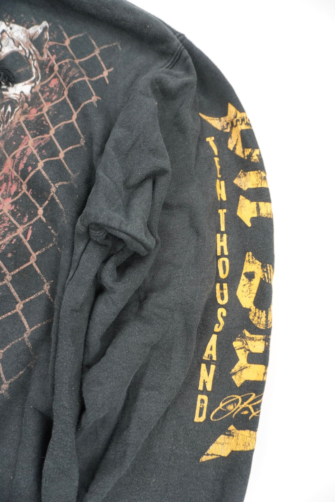 fight night zip hoodie