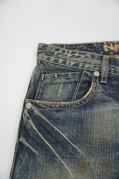 Nippon Blue straight Pants