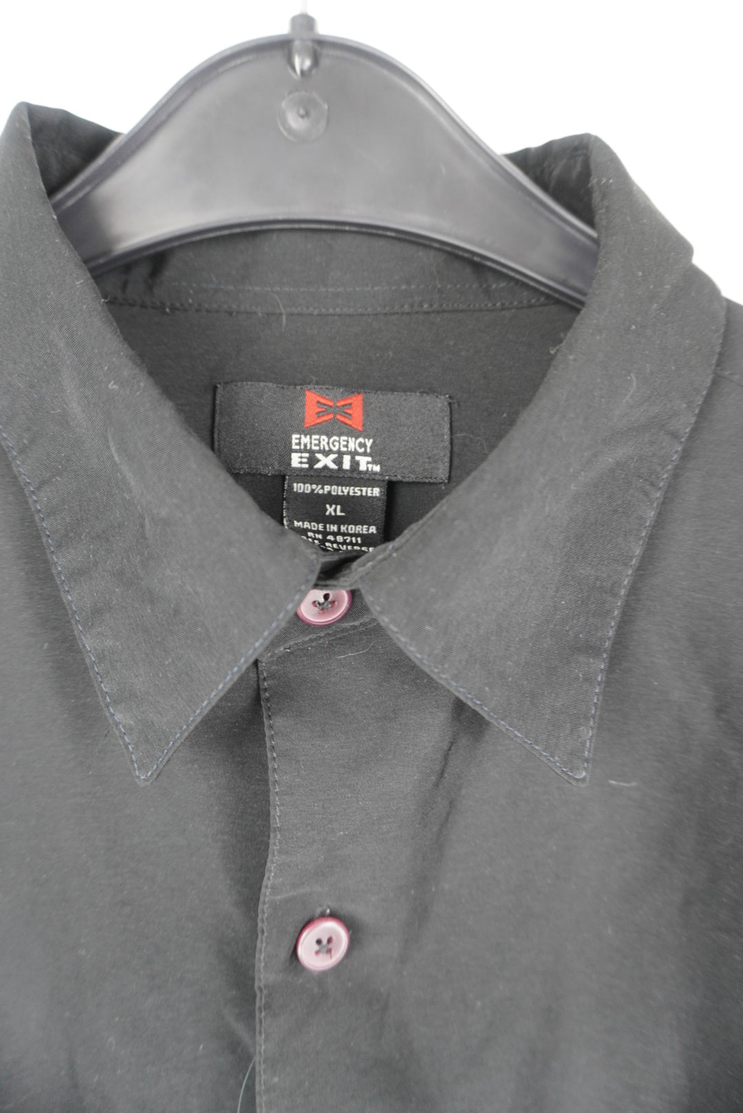 emergency exit graphic shirt