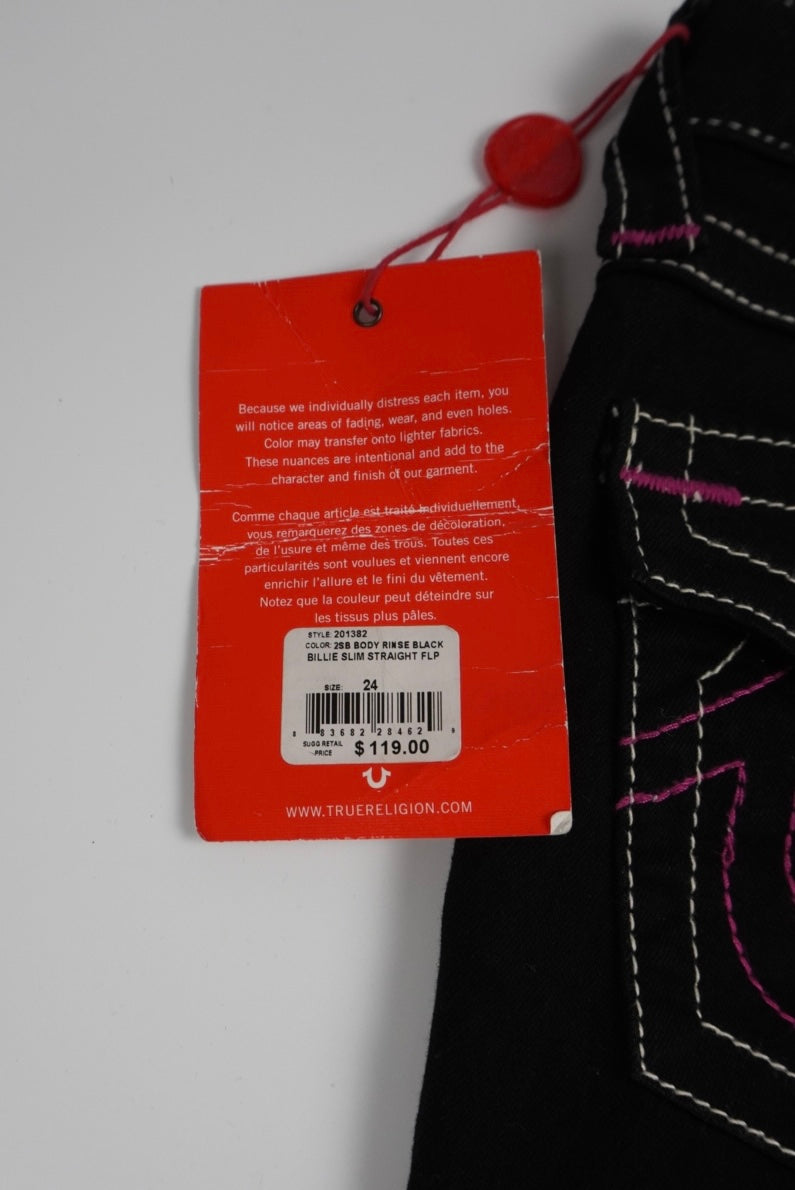 True Religion Billie Slim Straight FLP