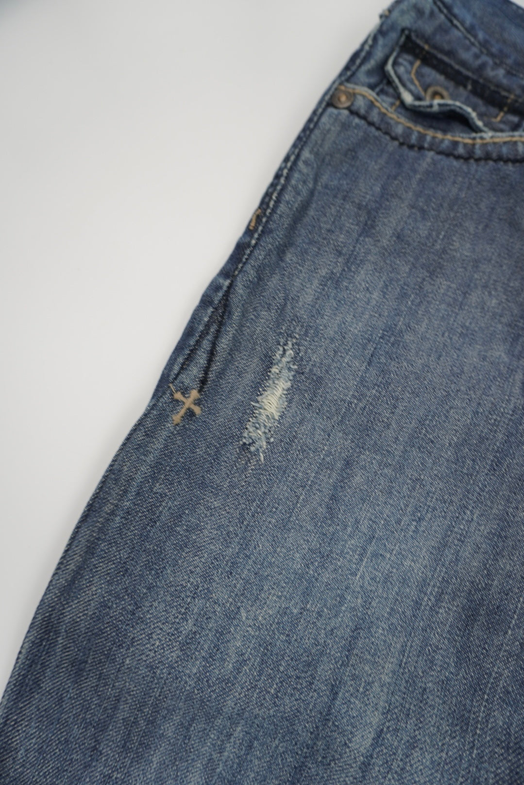 Indigo star flared Pants