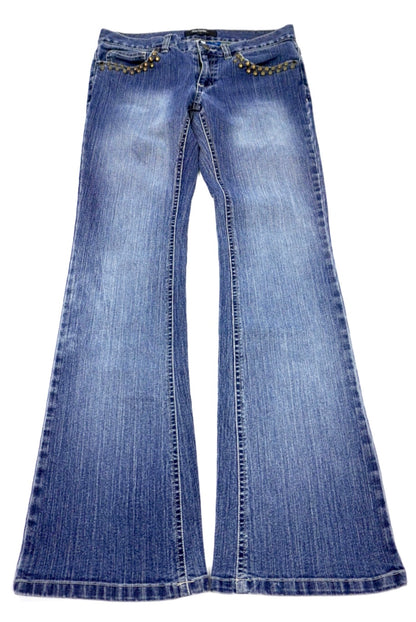 daisy fuentes mofda flared Pants