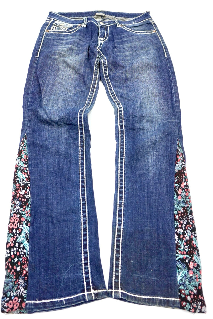 True Religion reworked flared pants