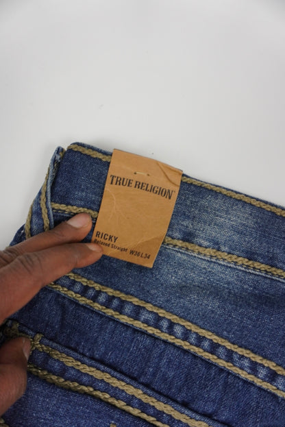 True Religion Ricky Relaxed Straight Pants