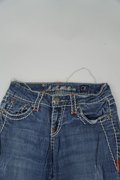 l.a. idol usa flared pants