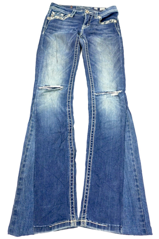 Miss Me reworked flared Pants 0621