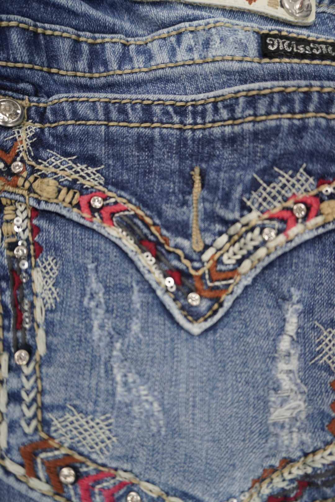 Miss Me mid-rise easy Boot pants