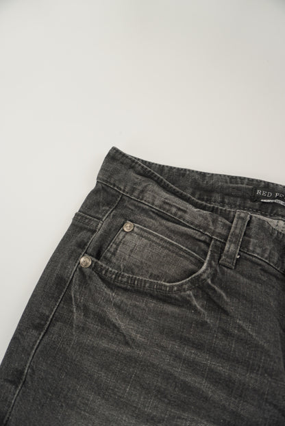 red pepper skinny pants