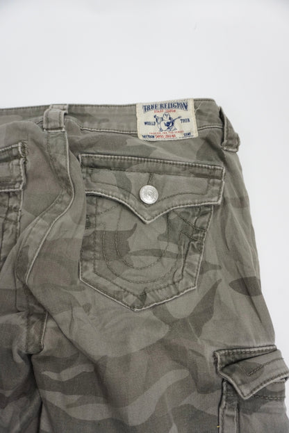 True Religion Cargo Legging Pants