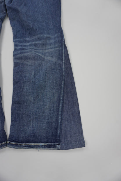 Miss Me reworked flared pants