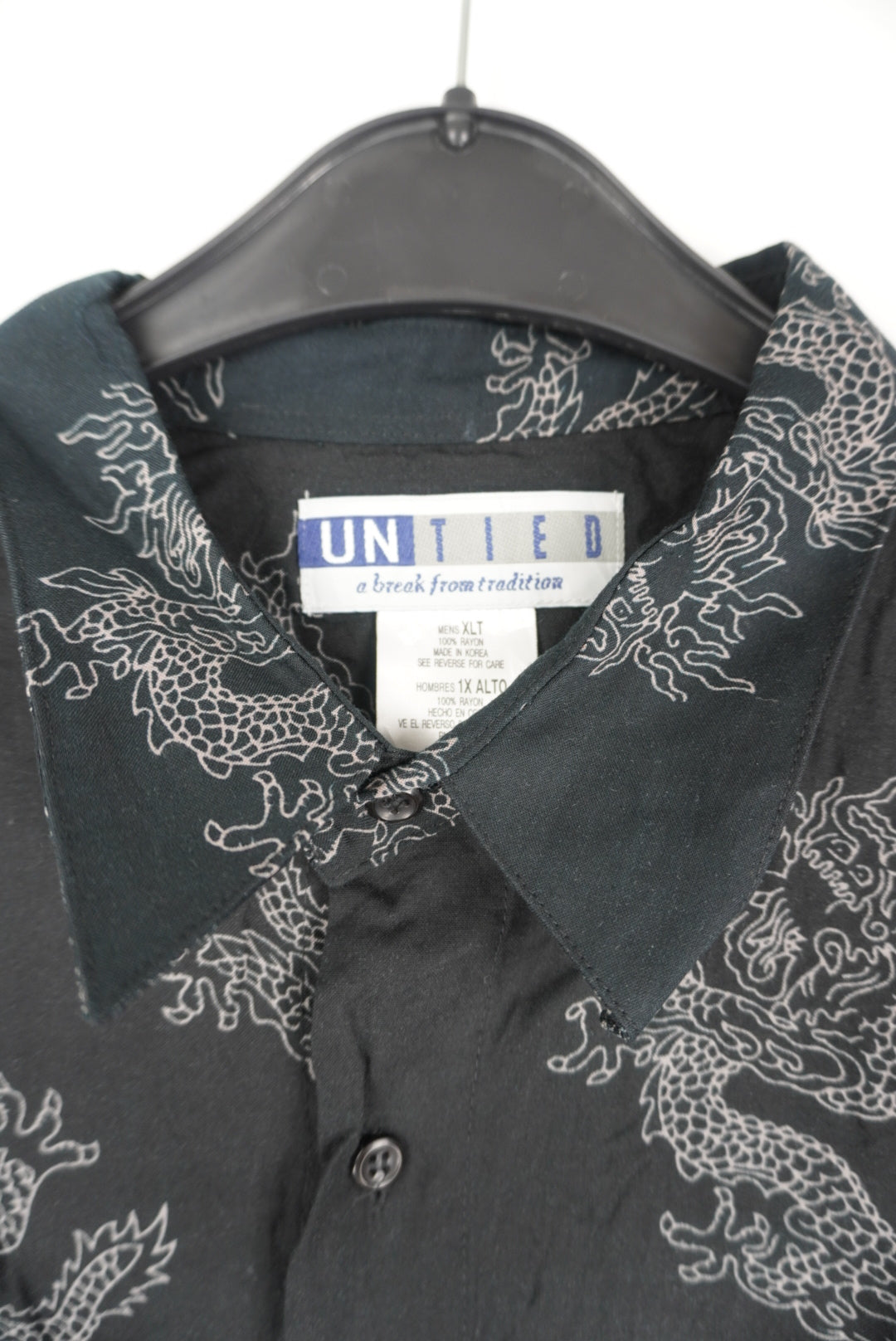 untied dragon shirt