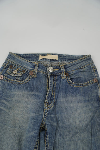 bisou d‘eve jeans flared pants
