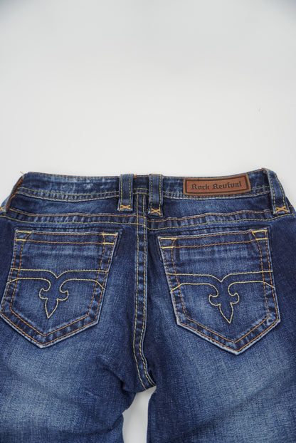 Rock Revival Anabela skinny