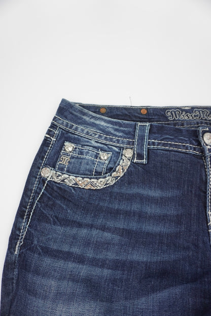 Miss Me reworked flared Pants