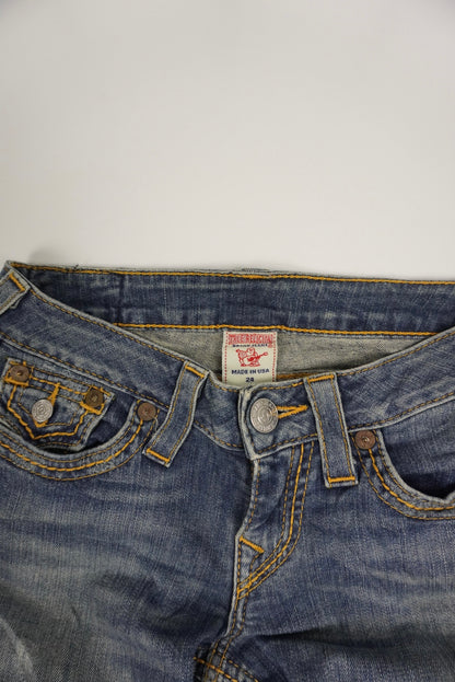 True Religion High rise straight Pants