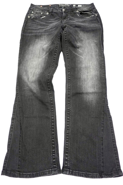 Miss Me reworked flared pants