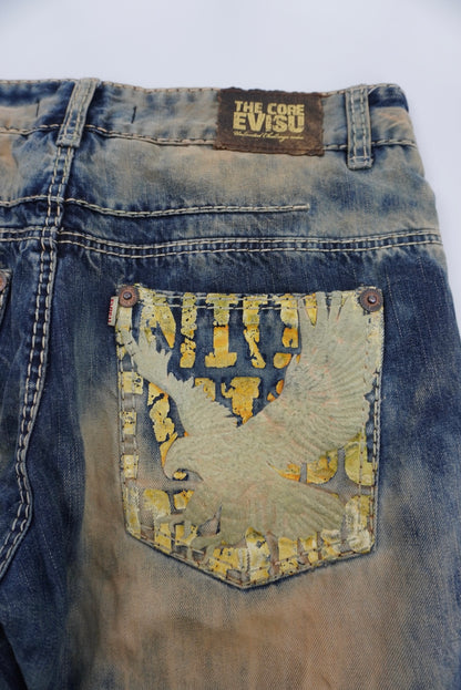 Evisu Straight Pants