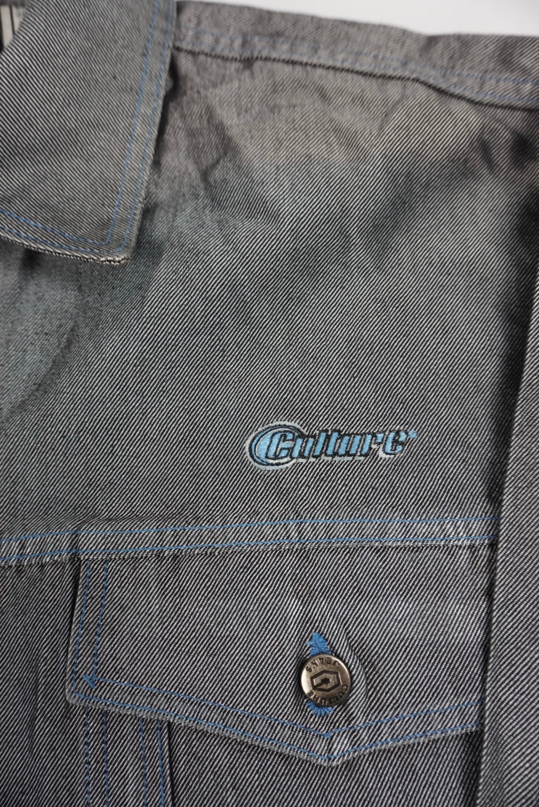 Culture Shiny Denim Jacket