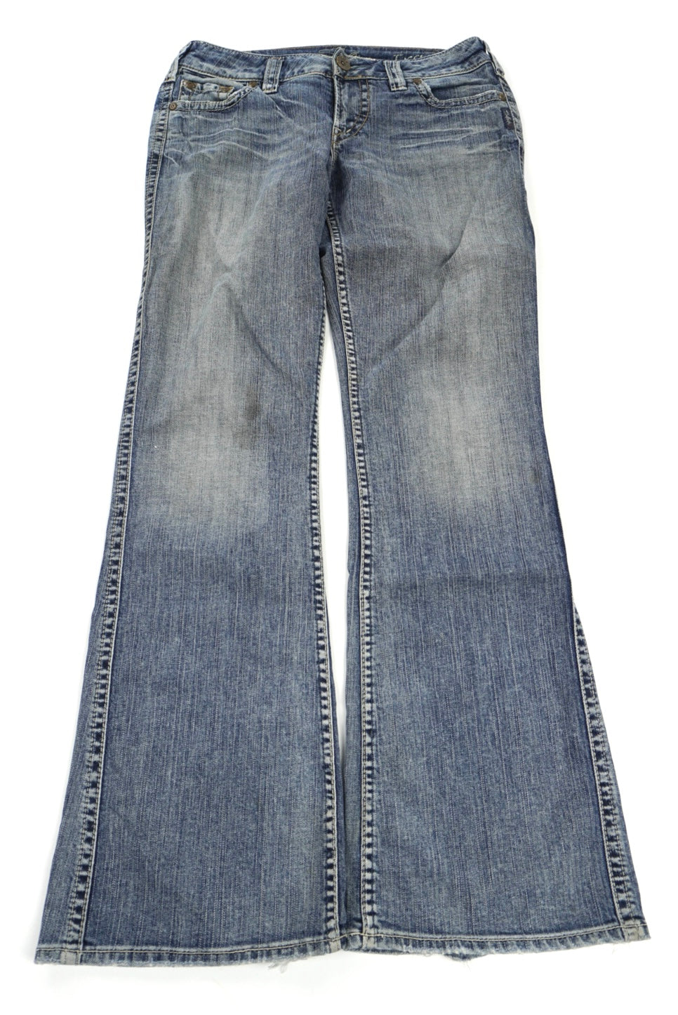 silver jeans flared pants