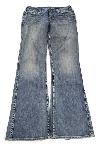silver jeans flared pants