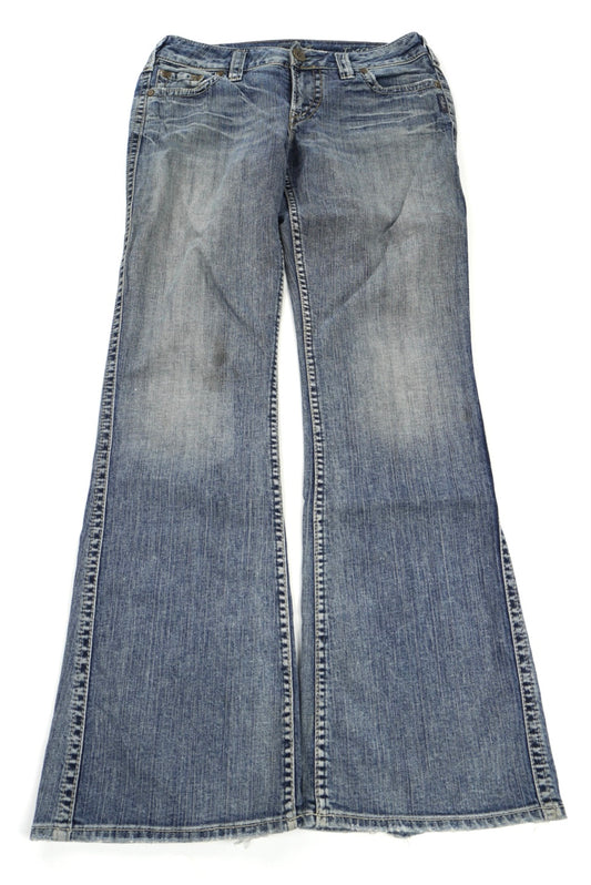 silver jeans flared pants