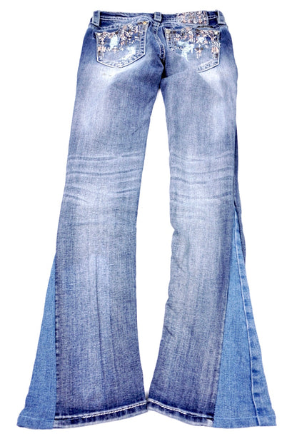 Miss Me reworked flared Pants