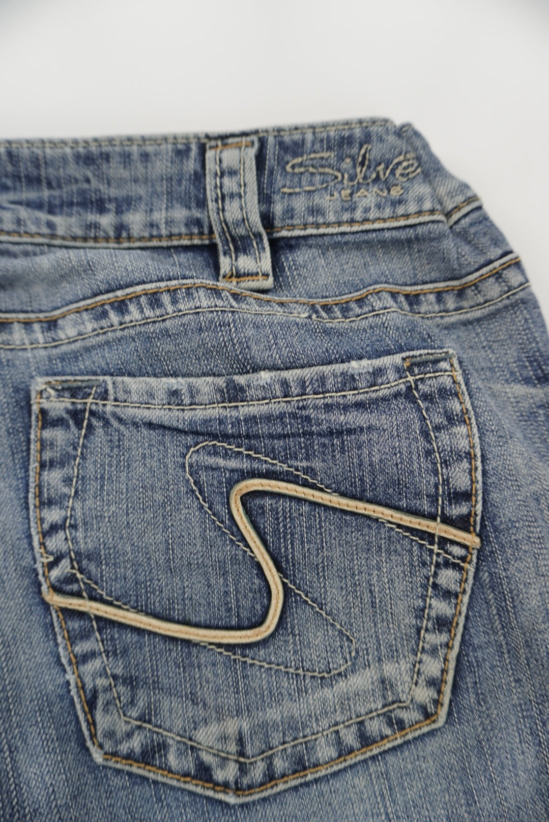 silver jeans flared pants