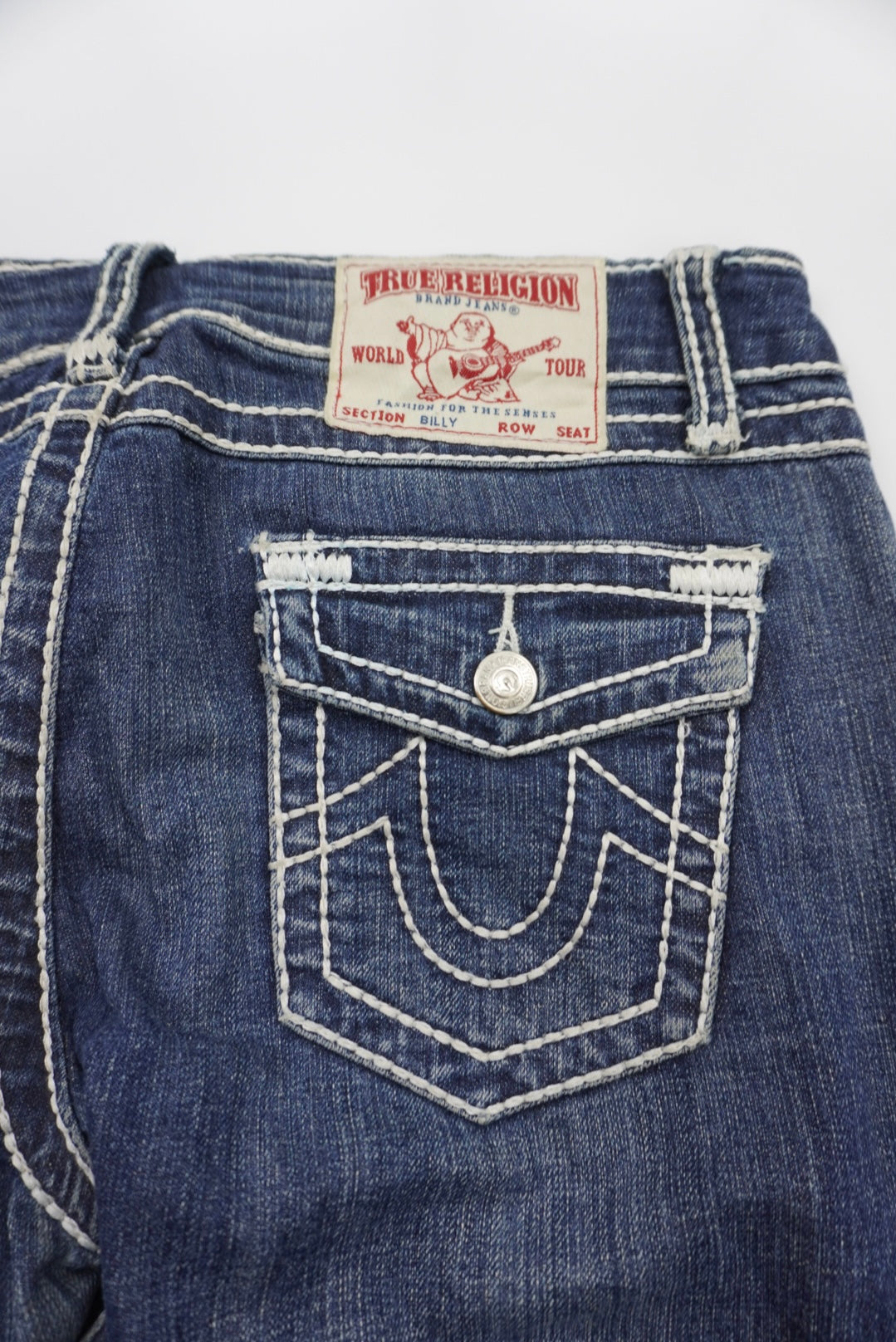 True Religion reworked flared pants