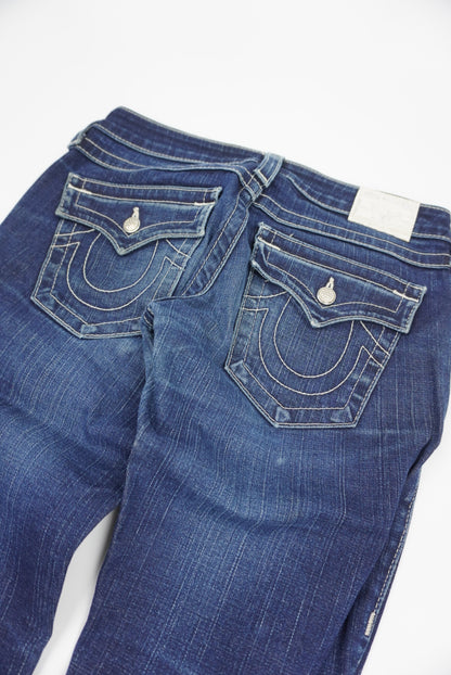 True Religion reworked flared pants