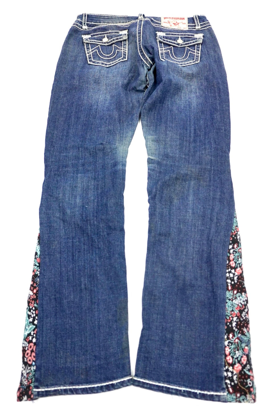True Religion reworked flared pants