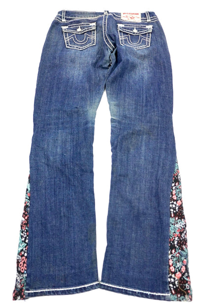 True Religion reworked flared pants