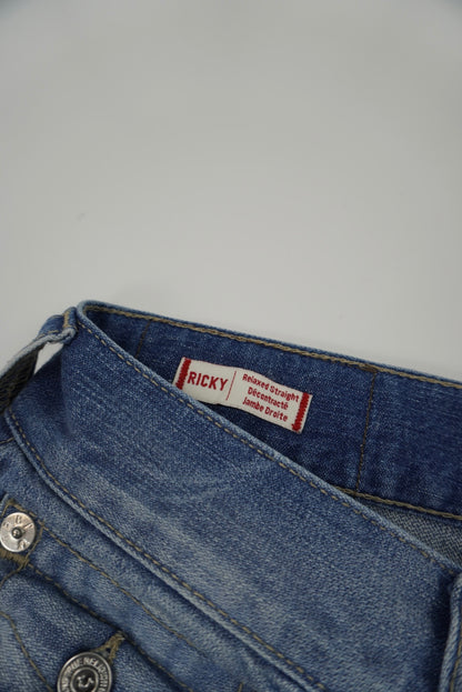 True Religion relaxed straight ricky pants