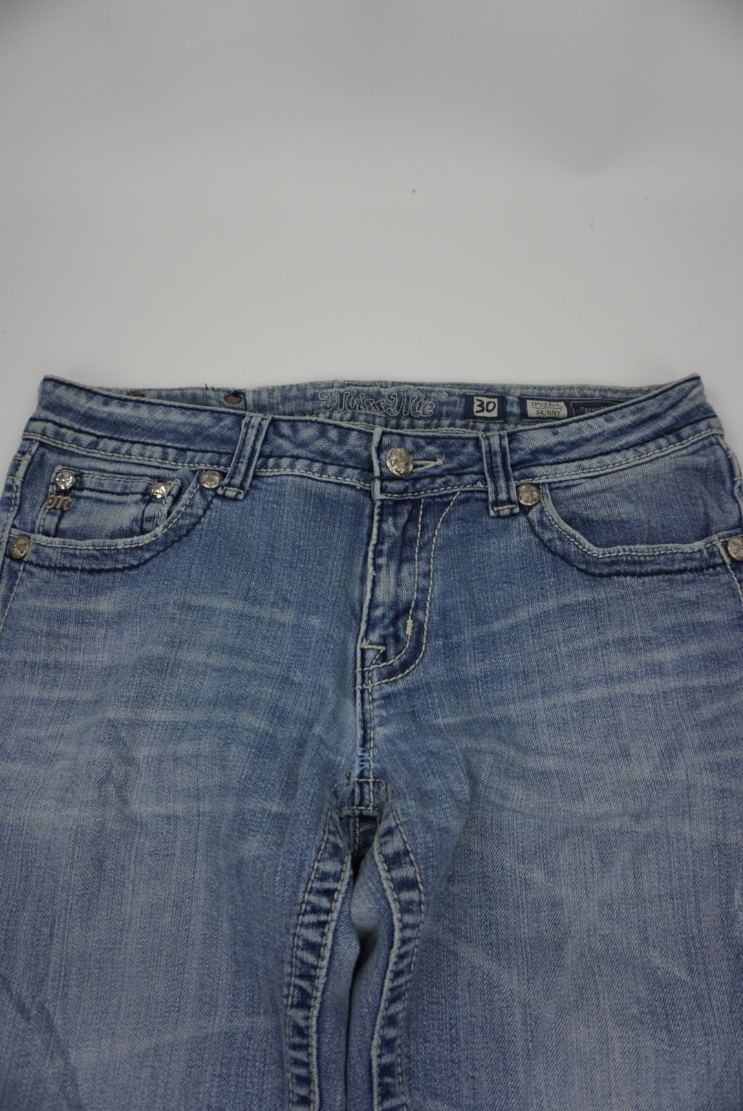 Miss Me reworked flared Pants