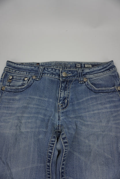 Miss Me reworked flared Pants