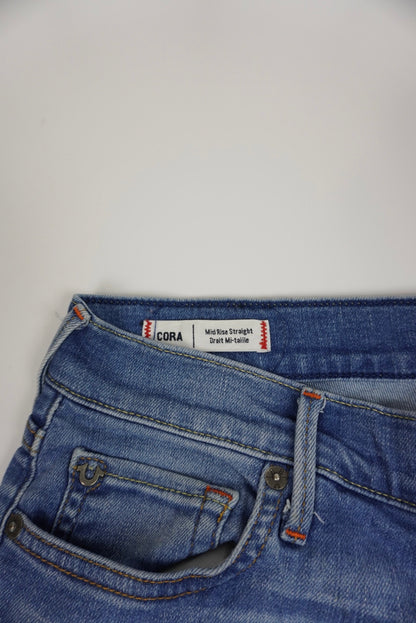True Religion mid rise straight Pants