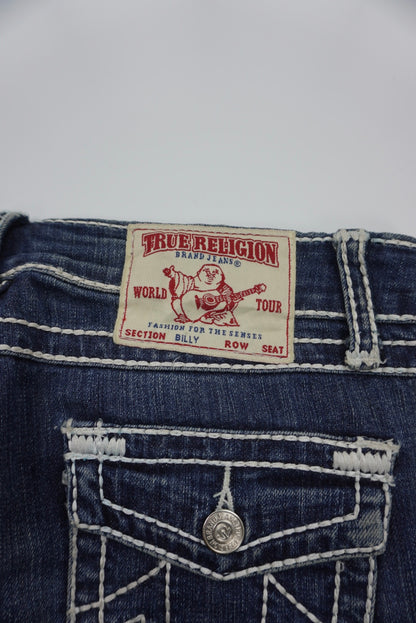 True Religion reworked flared pants
