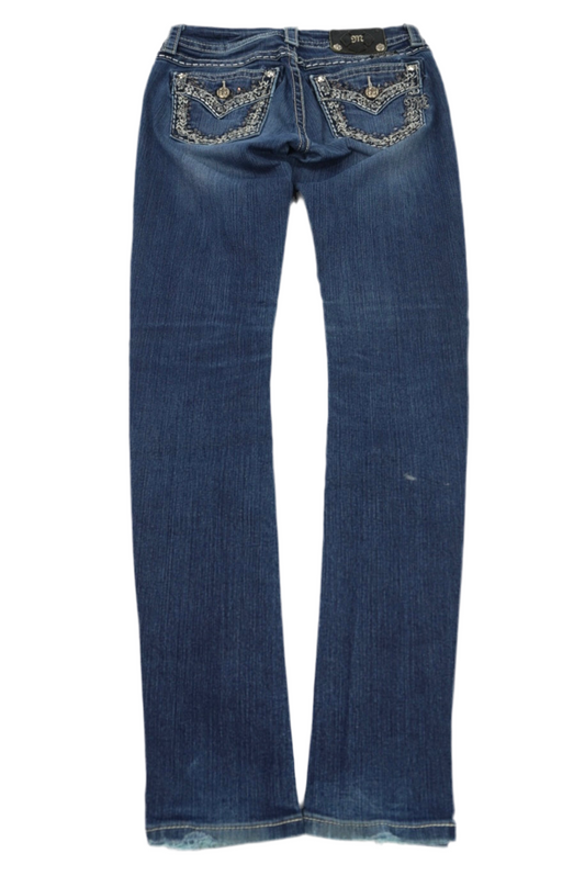 Miss Me signature rise skinny