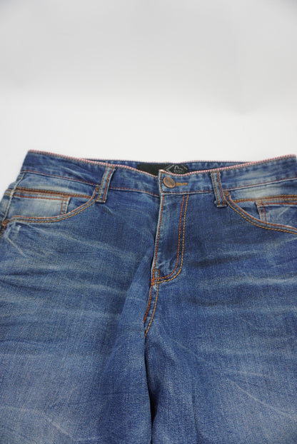 Evisu fitted straight Pants