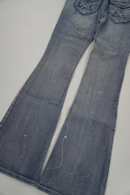 amethyst flared pants