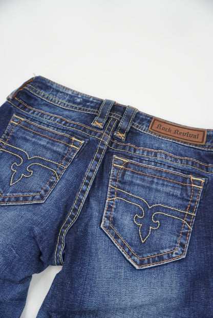 Rock Revival Anabela skinny